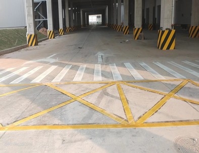 宁波宁波厂区道路标线施工